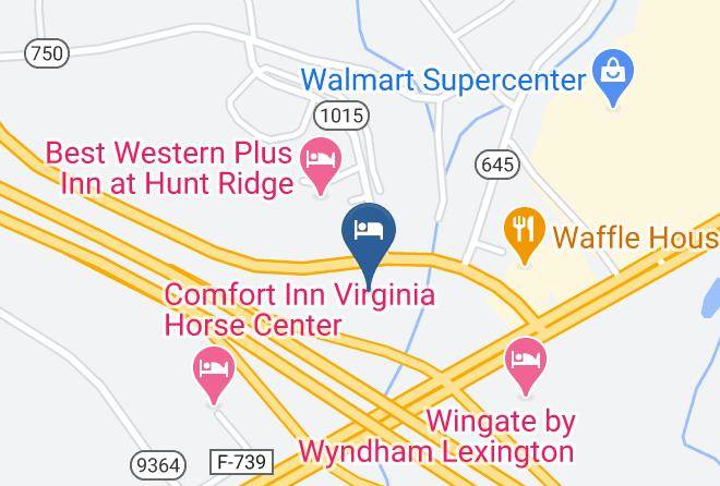 Rockbridge - Sleep Inn & Suites Virginia Horse Center Maps
