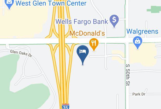 Sleep Inn & Suites West Des Moines Near Jordan Creek Map