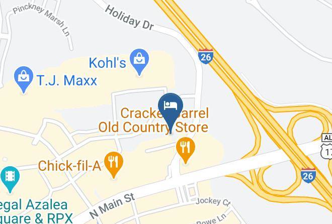 Berkeley - Sleep Inn Summerville Charleston Maps