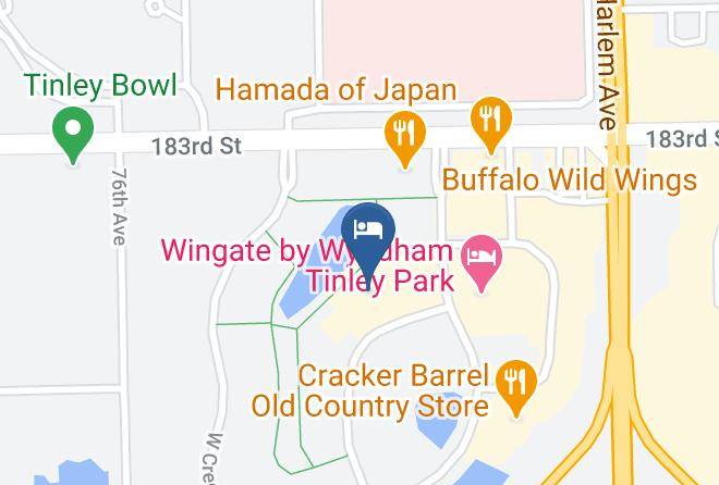 Will - Sleep Inn Tinley Park I 80 Near Amphitheatre Convention Center Maps