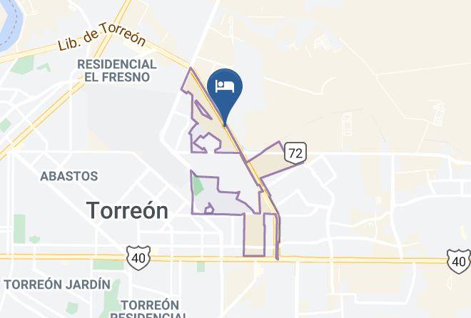 Torreon - Sleep Inn Torreon Maps