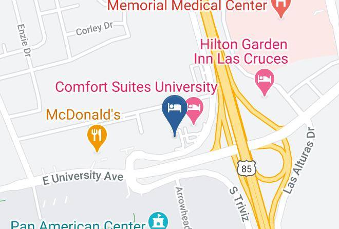 Dona Ana - Sleep Inn University Las Cruces Maps