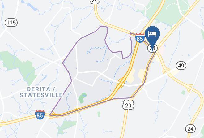 Mecklenburg - Sleep Inn University Place Maps