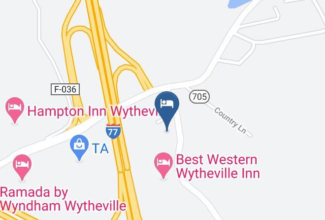 Wythe - Sleep Inn Wytheville I 77 And I 81 Maps