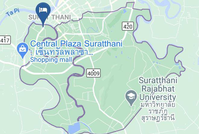 Sleep Station Suratthani Map