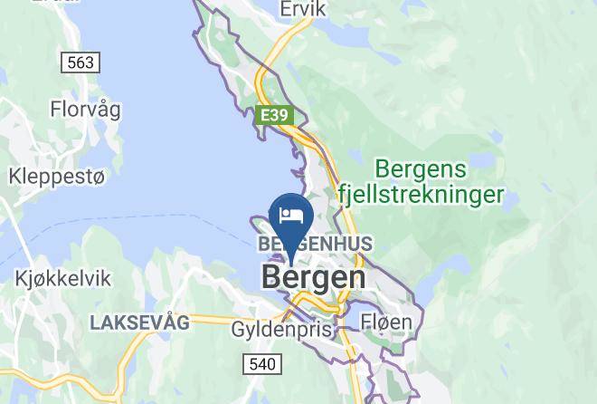 Bergen - Sleep Well In Bergen Maps