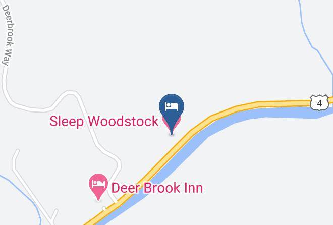 Sleep Woodstock Motel Map