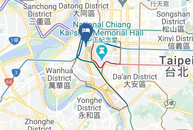 Zhongzheng District - Sleepbox Hotel Maps