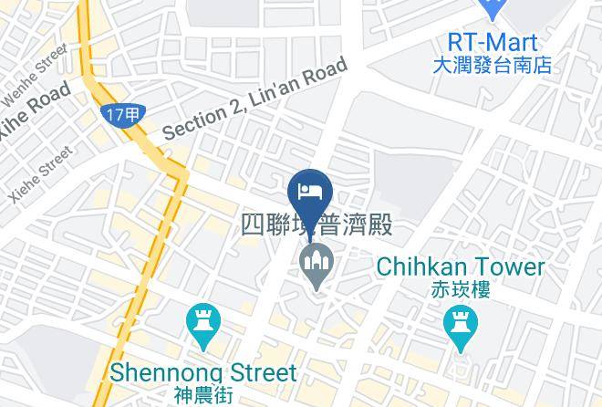 West Central District Five Channels Harbor - Sleepier Multi Minsu Tainan Maps