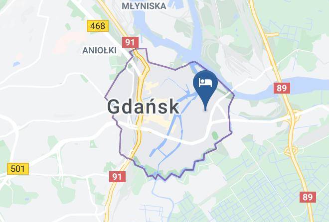 Gdansk - Sleeping Accommodations Gdansk Maps