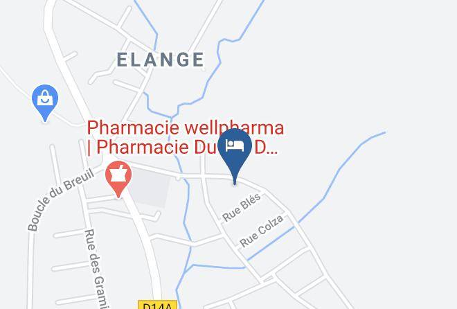 Moselle - Sleeping Bio Tea Thionville Maps