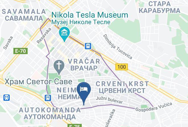 Belgrade City - Sleepndrive Maps