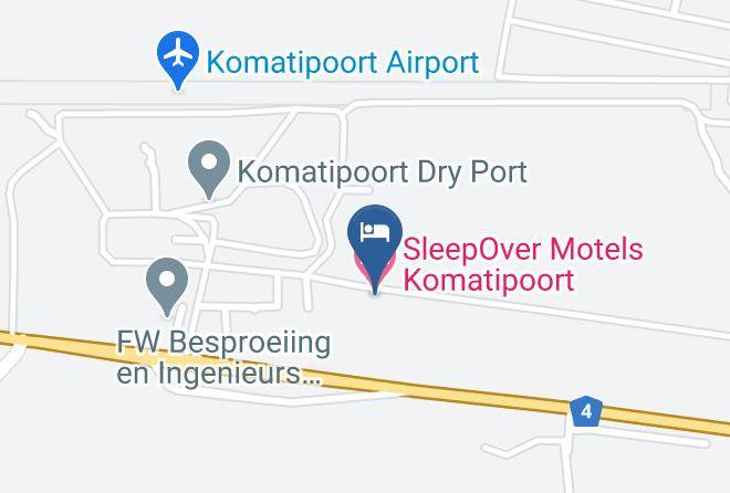 Sleepover Motels Komatipoort Map