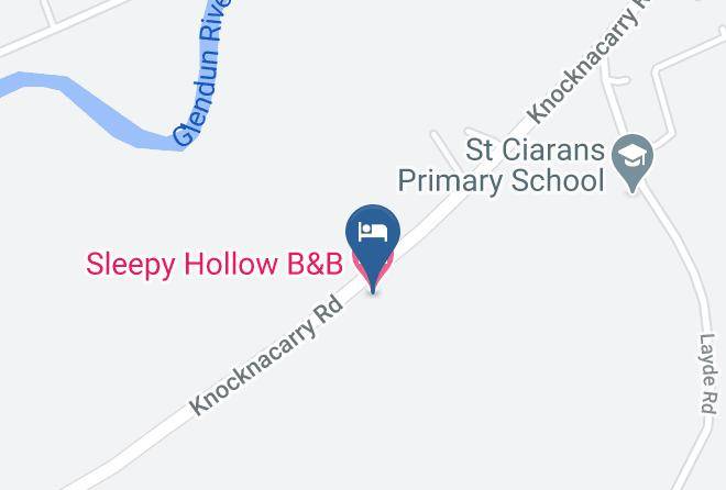 Causeway Coast Glens - Sleepy Hollow B&b Maps