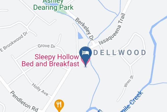 Pickens - Sleepy Hollow Bed And Breakfast Maps
