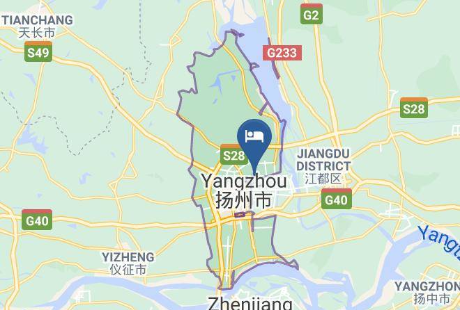 Yangzhou - Slender West Lake Friendship Zhizhu Hotel Maps