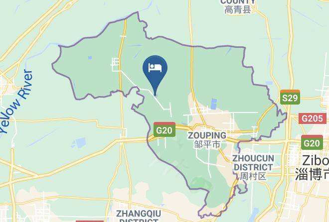 Binzhou - Sli Shan Hotel Jinan Maps