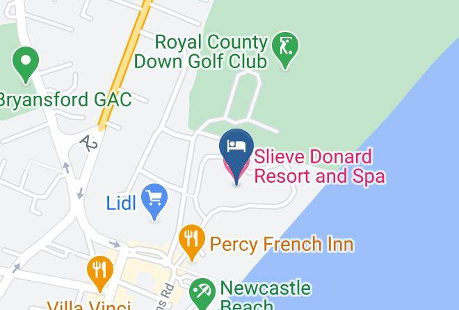 Newry Mourne Down - Slieve Donard Resort And Spa Maps