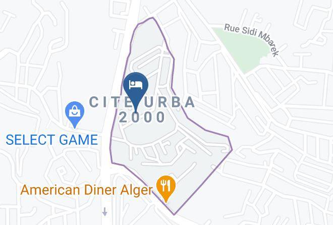 Algeria - Slim Fast Urba 2000 Maps
