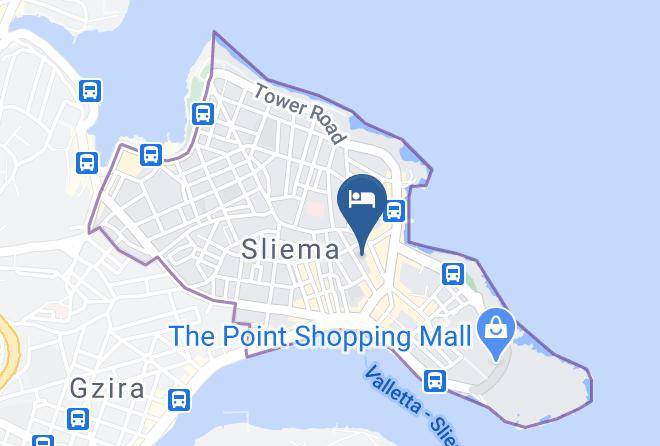 Sliema - Slimiza Suites Sliema Maps