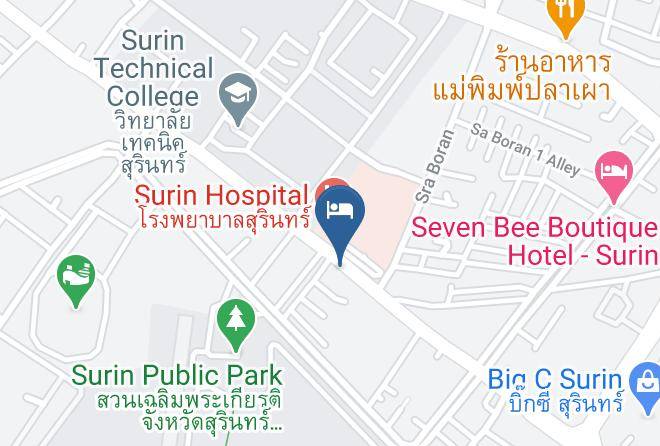 Amphoe Mueang Surin - Slive Hotel Surin Maps