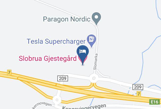 Sor Odal - Slobrua Gjestegard Maps