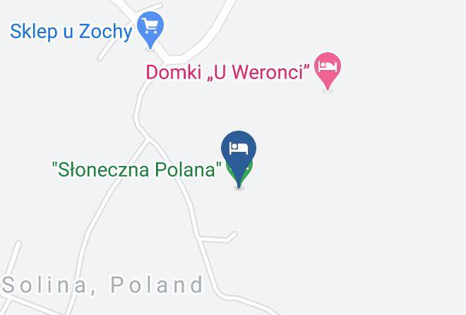 Bieszczadynty - Sloneczna Polana Maps