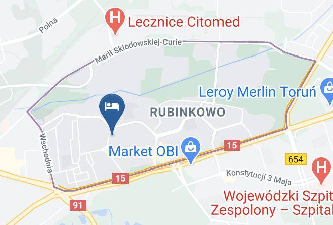 Torun - Sloneczne Gniazdko Maps