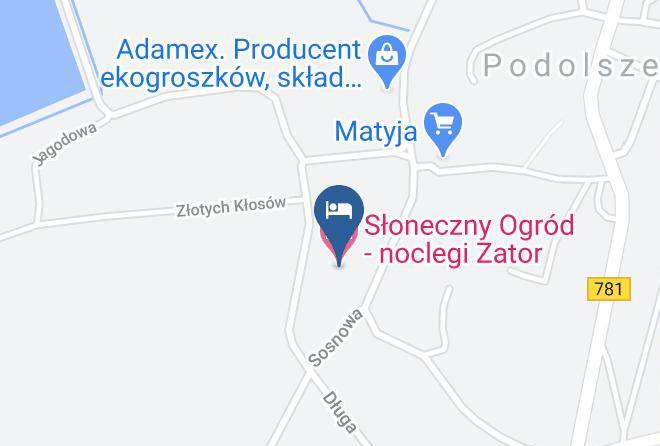Oswiecimski - Sloneczny Ogrod Noclegi Zator Maps