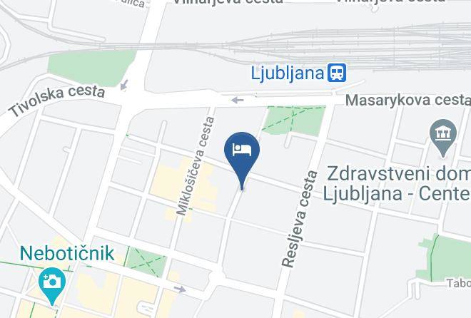 Ljubljana - Gostilna Stari Tisler Maps