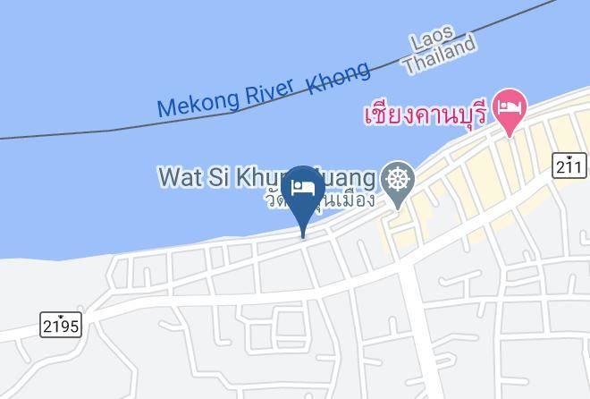 Amphoe Chiang Khan - Slowdown Bar And Bed Maps
