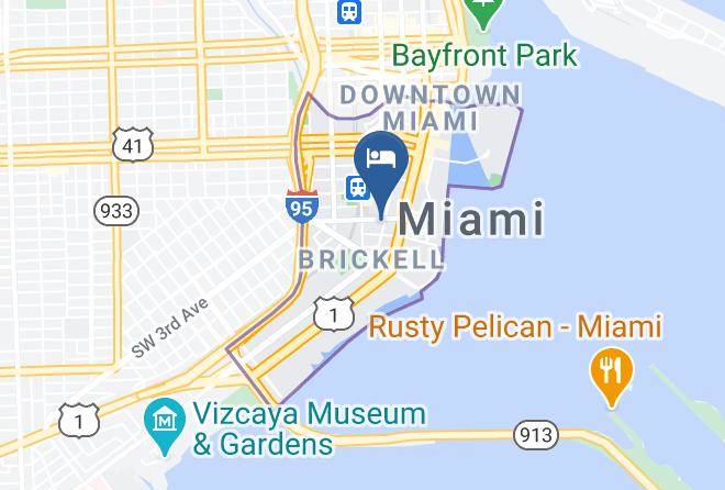 Miami Dade - Sls Brickell Miami Maps