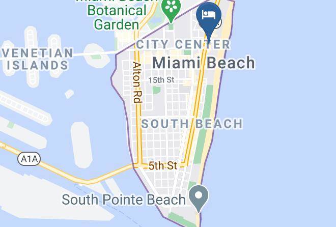 Sls South Beach Miami Map