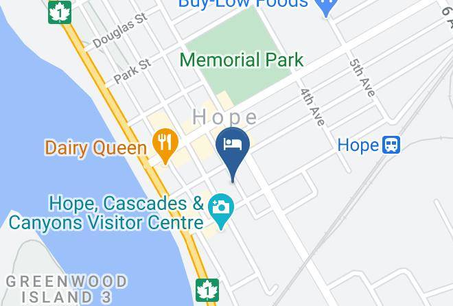 Fraser Valley - Slumber Lodge Motel Maps