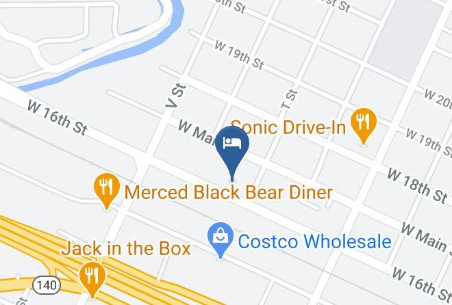 Merced - Slumber Motel Maps