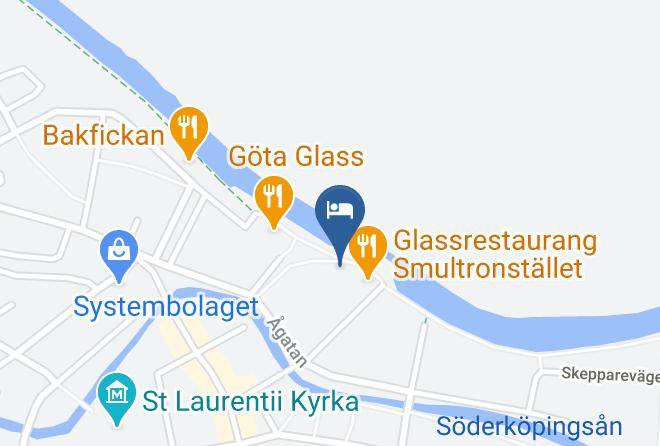 Soderkoping - Slussen Rum Maps