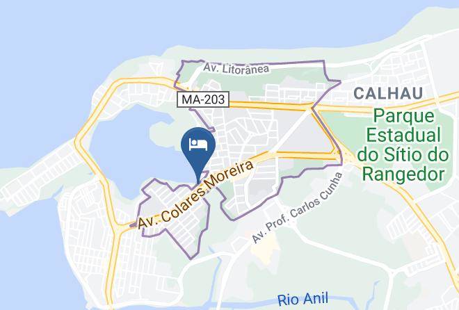 Sao Luis - Slz Lagoa Hotel Maps