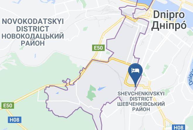 Dnipro - Smak Mini Hotel Maps