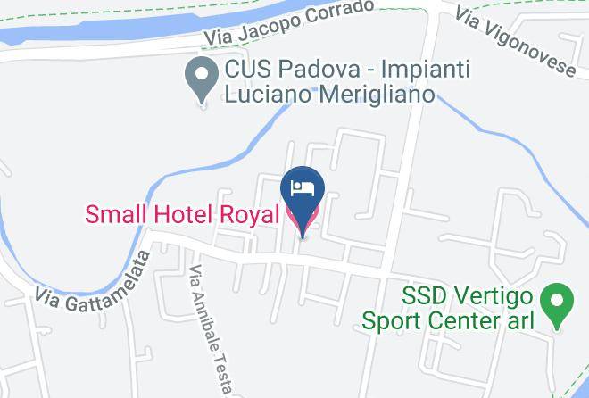 Padua - Small Hotel Royal Maps