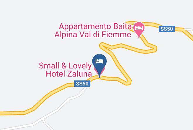 Trento - Small & Lovely Hotel Zaluna Maps