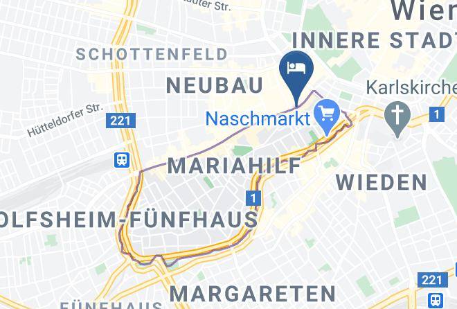 Vienna Mariahilf - Hotel Das Tyrol Maps