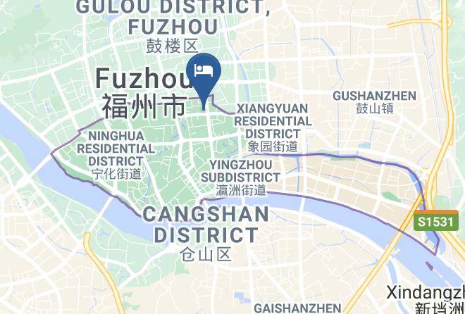 Fuzhou - Small Xi Er Dun Hotel Maps