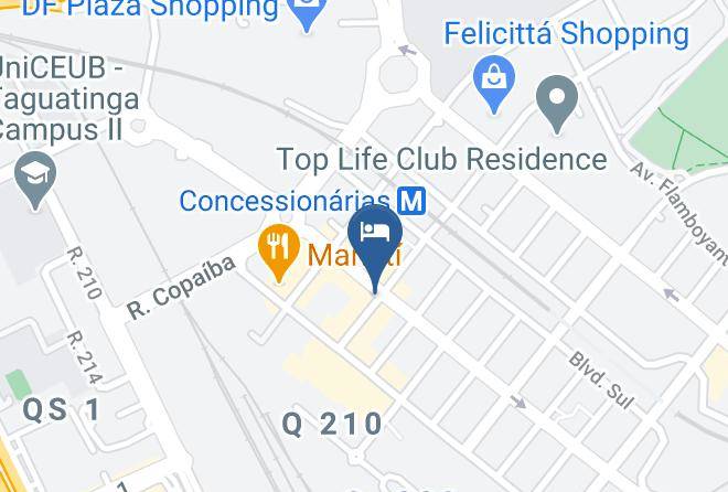 Brasilia - Smart 4 Apt 614 Maps