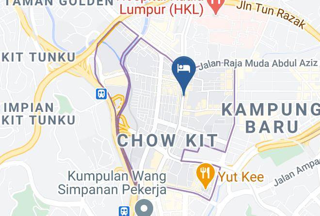 Kuala Lumpur - Smart Boutique Hotel Maps