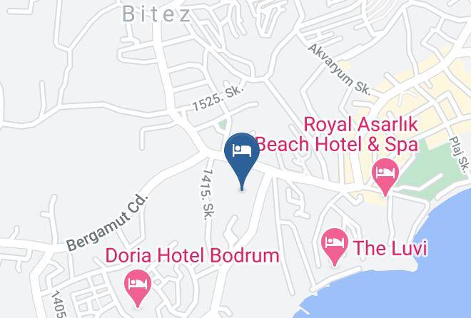 Bodrum - Smart Holiday Bodrum Hotel Maps