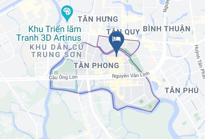 Smart Home Group Apartment For Rent Map - Ho Chi Minh City - Tan Phong