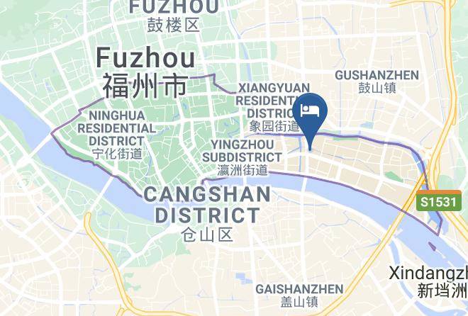 Fuzhou - Smart Hotel Boutique Maps