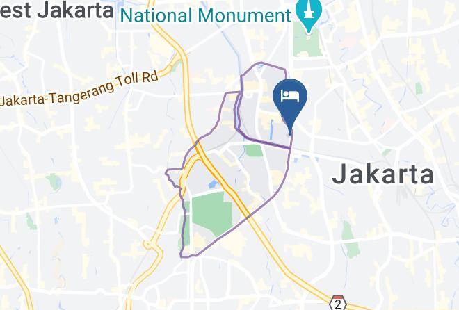 Central Jakarta - Smart Hotel Thamrin Jakarta Maps
