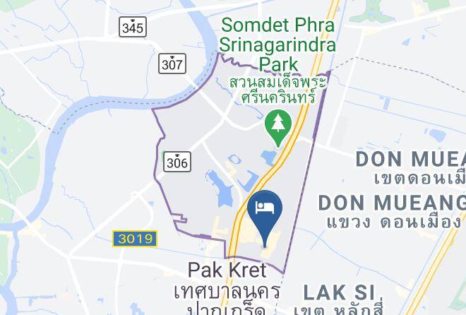 Amphoe Pak Kret - Smart Residence Muengthongthani Maps