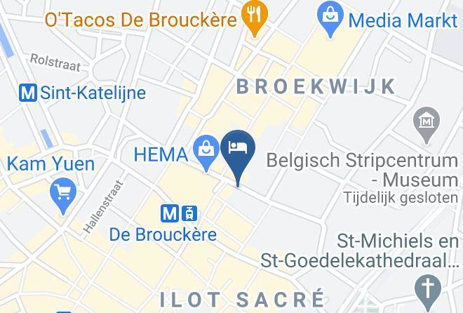 Smartflats City Chatelain Appart Hotel Bruxelles Ixelles Map